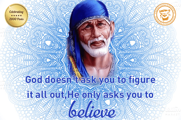 Life Is Smooth By Sai Baba Blessings