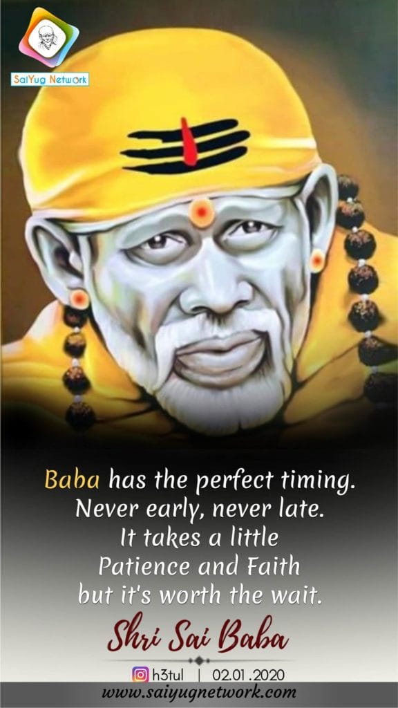 Prasad Accepted By Sai Baba