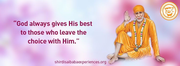 Sai Baba Gave Devotee A New Life