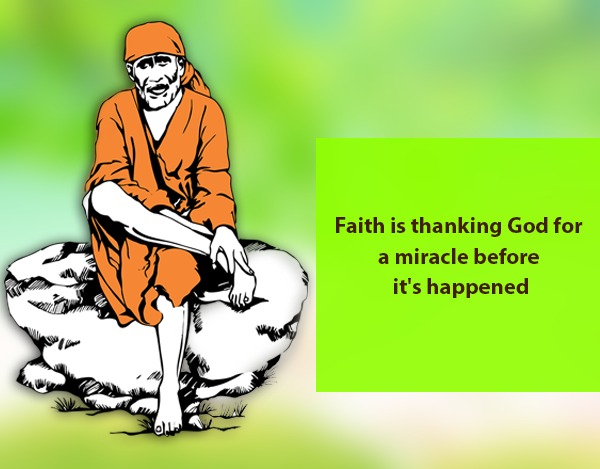 Sai Baba Helped To Cure Baby From Cough And Cold