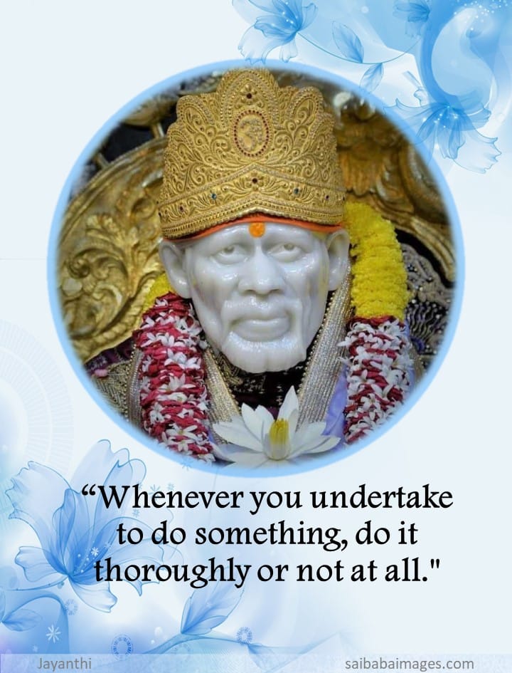 Sai Baba Cured Sore Throat
