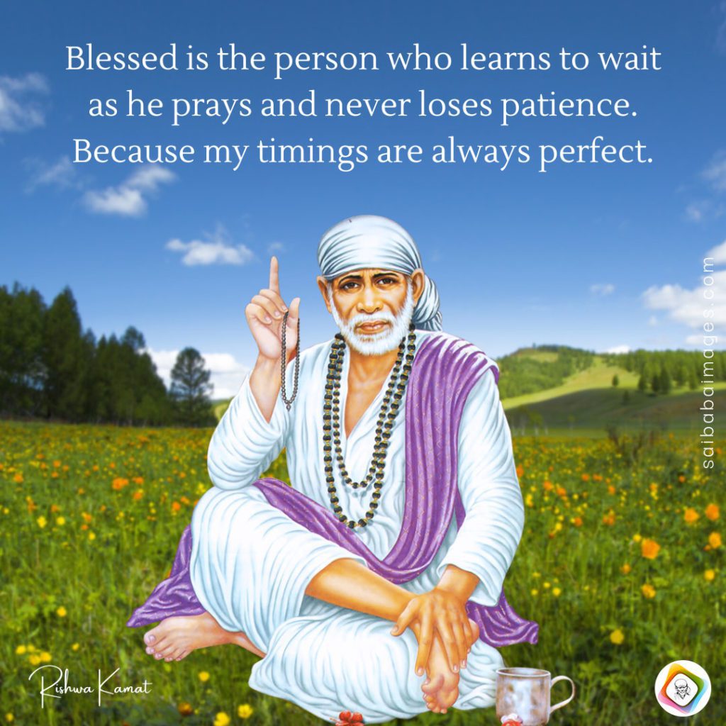 Prayer To Sai Baba In The Form Of A Poem