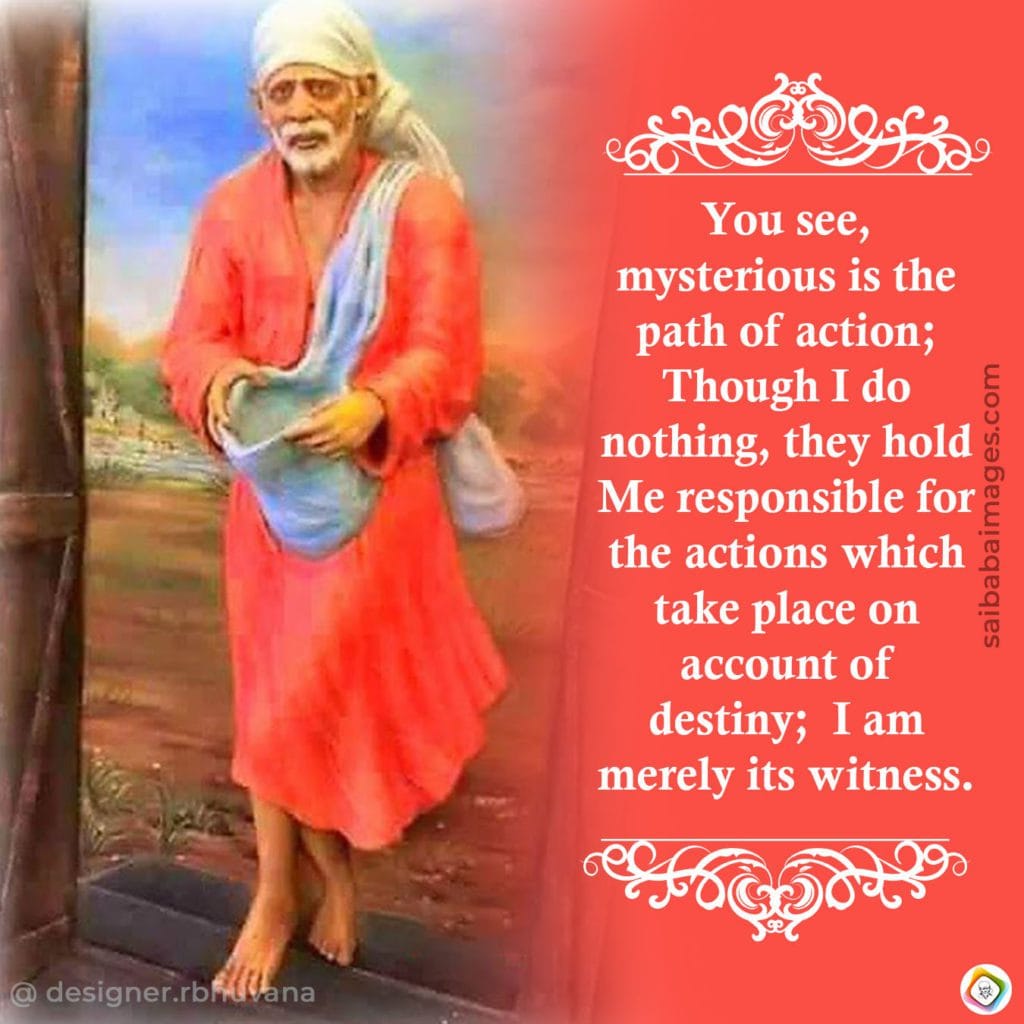 Gratitude To Sai Baba