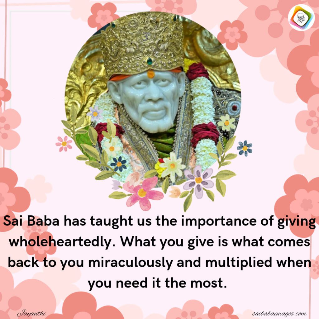 Sai Baba's Blessing Brings Relief To A Devotee's Struggle To Find A Maid
