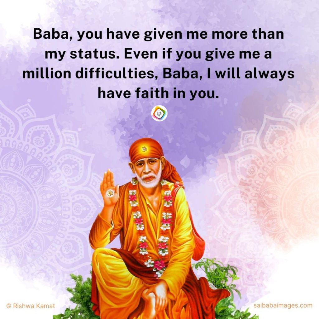 Sai Baba Has Control Over All The Five Elements
