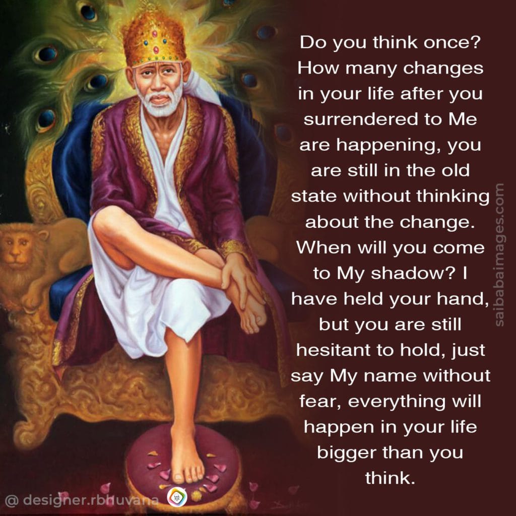 Sai Baba Is Our Saviour