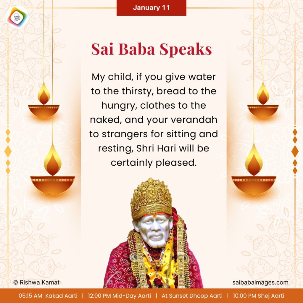 Devotion To Sai Baba: A Journey Of Faith And Gratitude