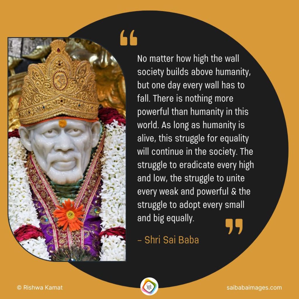 Sai Baba Blessing