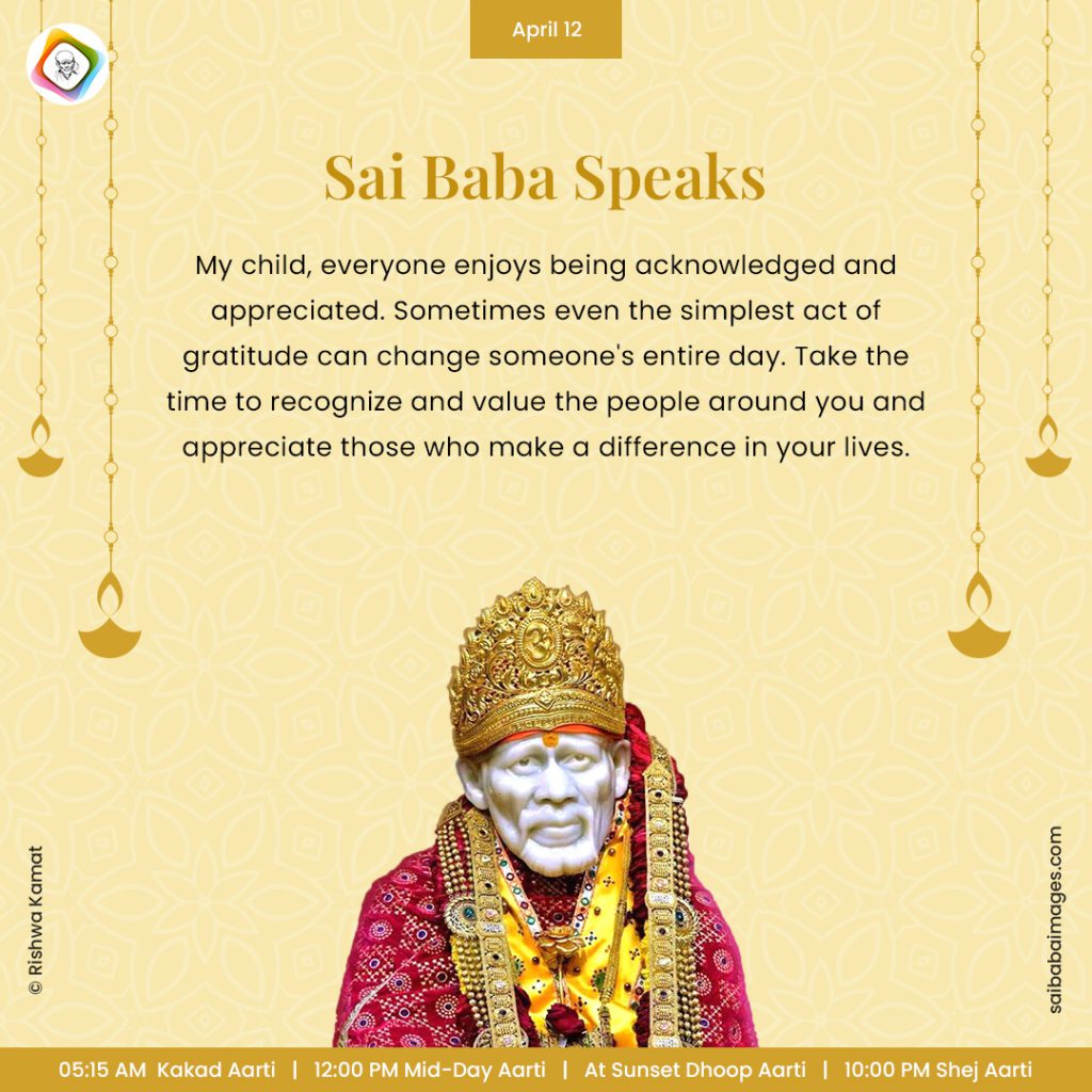 A Devotee's Account Of Sai Baba's Blessings