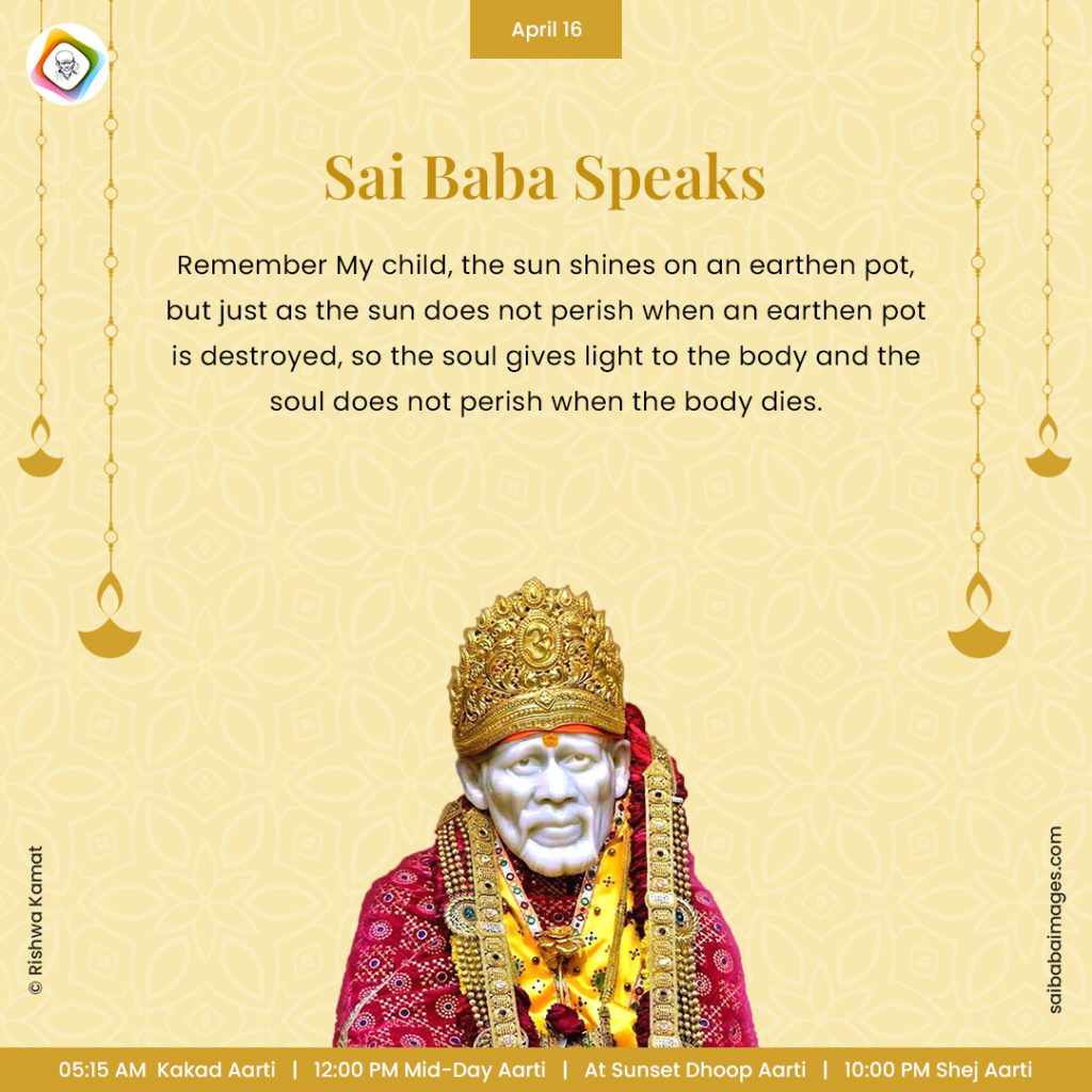 Gratitude To Sai Baba For Blessings And Guidance