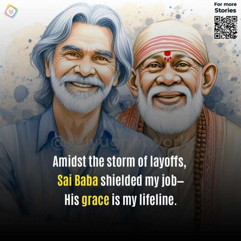 Shirdi Sai Baba Devotee Experiences Job Security