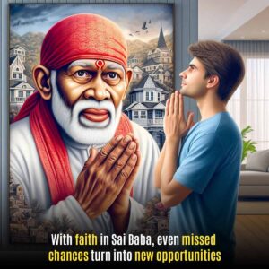 Asking for Sai Baba's Blessings for Interview Success