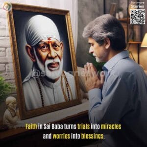 Financial Crisis Resolved By Sai Baba's Blessings