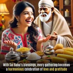 Sai Baba’s Blessings for a Successful Family Gathering