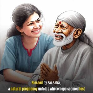 Natural Pregnancy Blessed by Sai Baba To A Couple