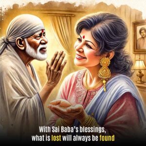 Sai Baba's Blessings In Finding Lost Jewelry