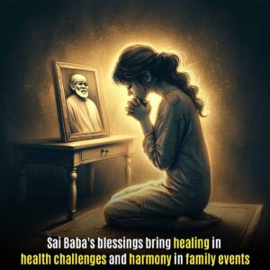 Sai Baba's Blessings in Health Challenges and Family Events