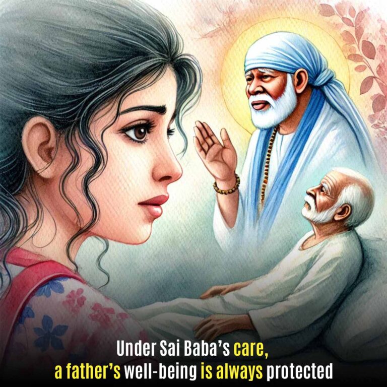 Sai Baba’s Care for Father’s Well-being