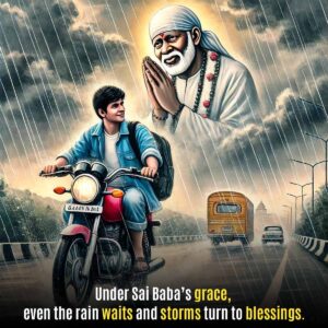 Sai Baba’s Protection from Rain