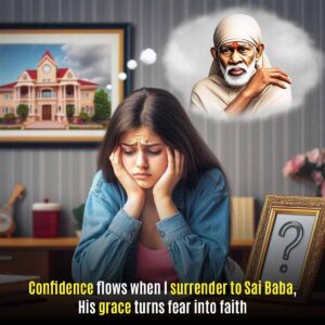 Confidence Flows When I Surrender To Sai Baba