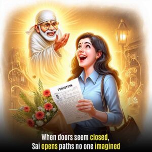 Miracle of Conference Approval with Sai Baba’s Grace