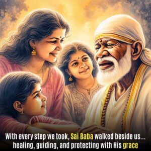 Sai Baba's Blessings During a Family's Visit to India