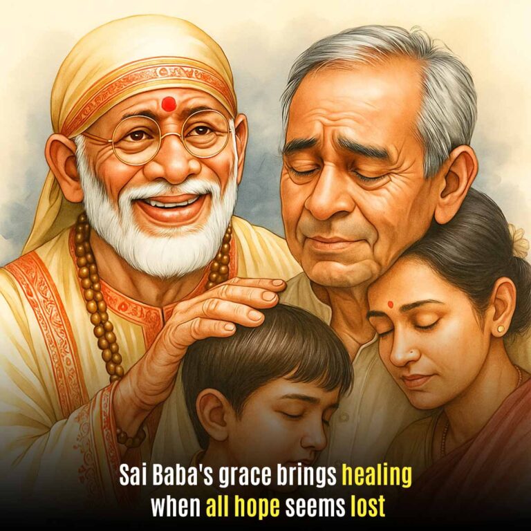 Parkinson’s healing through Sai Baba's Annadaan