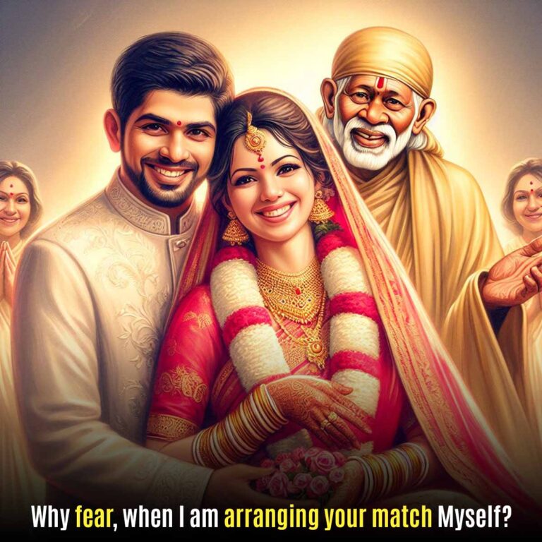 Sai Baba Guidance In Finding Right Life Partner