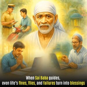 Sai Baba Help in Traffic Fine, Tax Filing & IT Work Issues