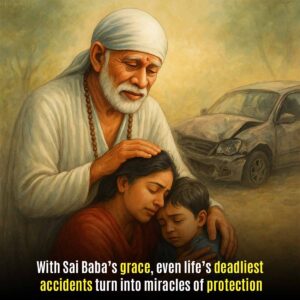Sai Baba Miracle of Saving From An Accident