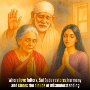 Shirdi Sai Baba Clears Misunderstandings in Family