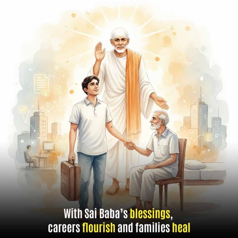 Career Growth through Sai Baba’s Blessings
