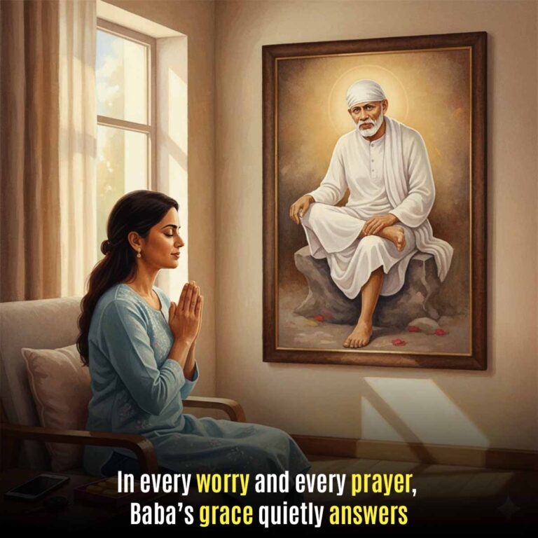 Faith in Sai Baba during Daily Challenges