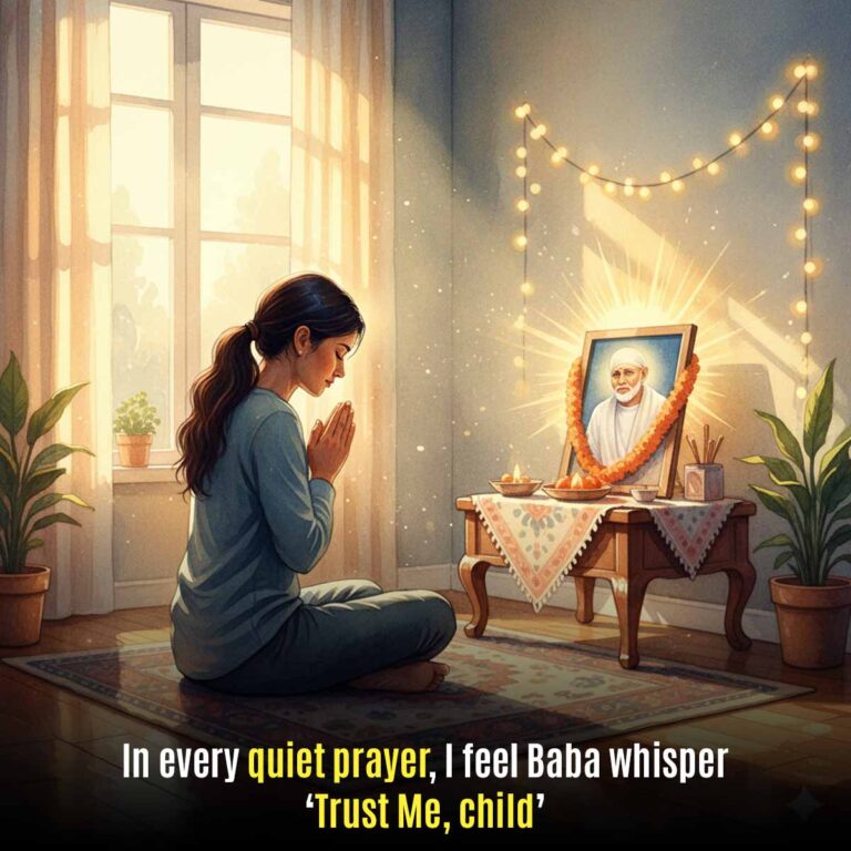 Sai Baba’s Guidance in Prayer and Patience