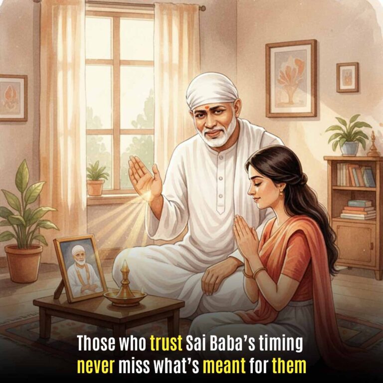 Trust in Sai Baba’s Timing