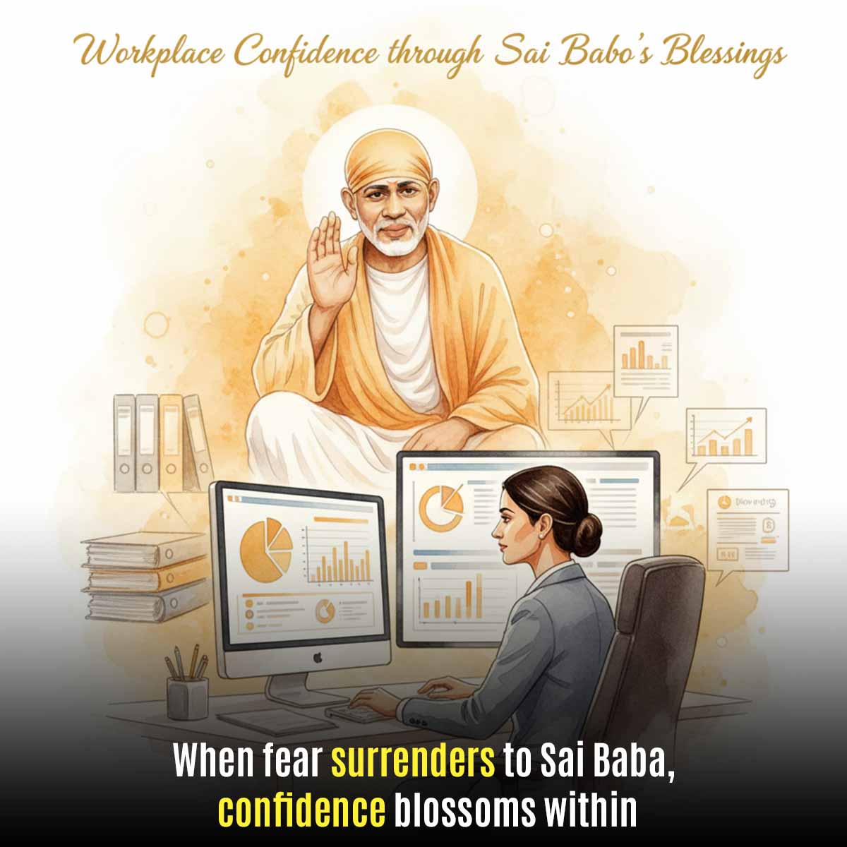 Workplace Confidence through Sai Baba’s Blessings