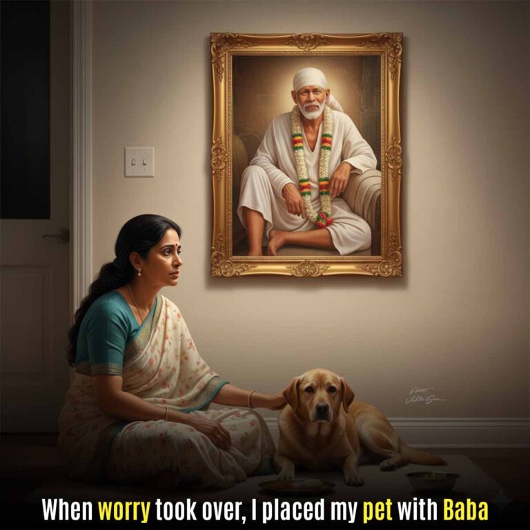 Sai Baba’s Healing Grace For A Pet In The USA