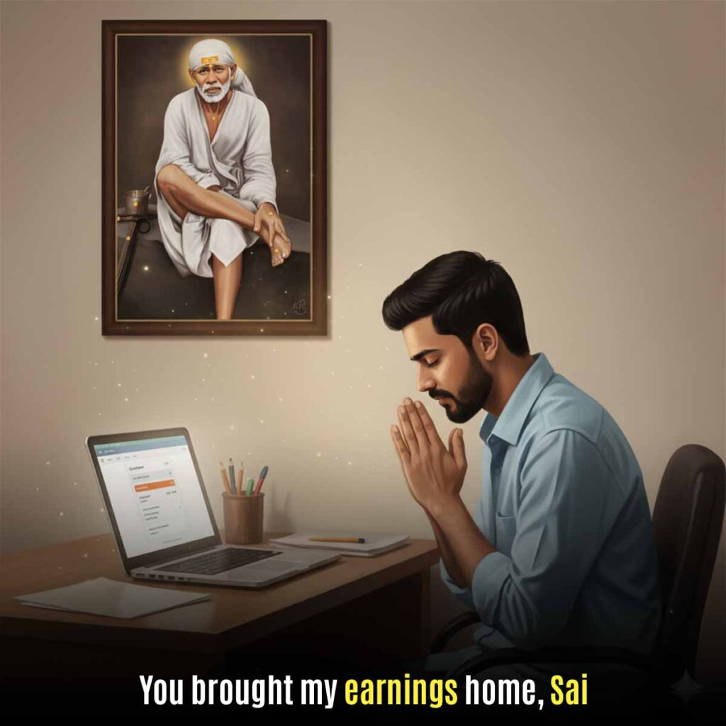 Sai Baba’s Help in Pending Salary