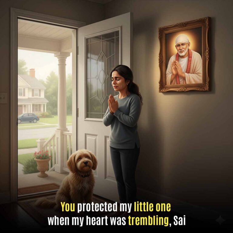 Sai Baba’s Protection for Pet Dog