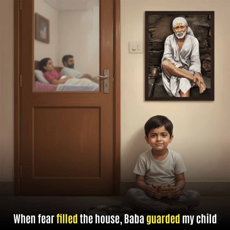 Sai Baba’s Grace for Child’s Safety During COVID-19