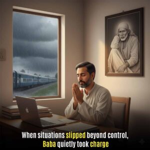 Sai Baba’s Help In Office Crisis and Daughter's Travel