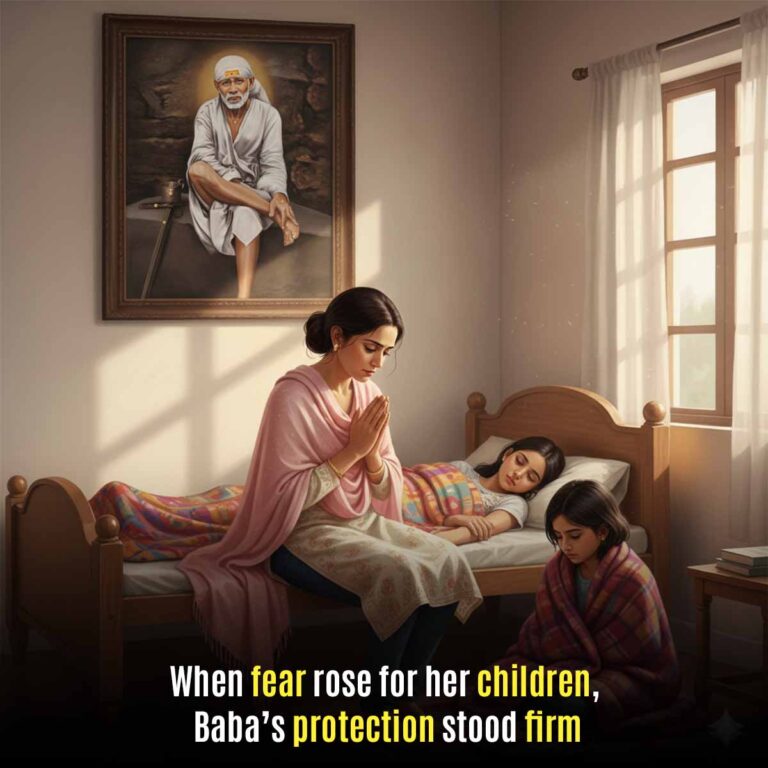 Sai Baba’s Blessings For Child’s Recovery From Scarlet Fever