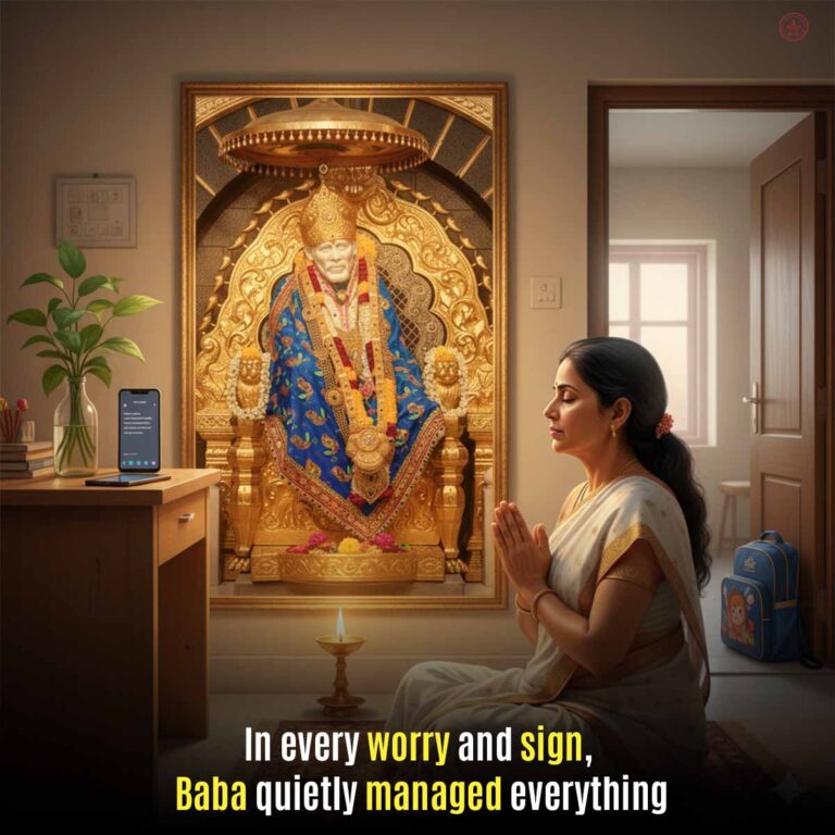 Sai Baba’s Guidance In Family And Exams