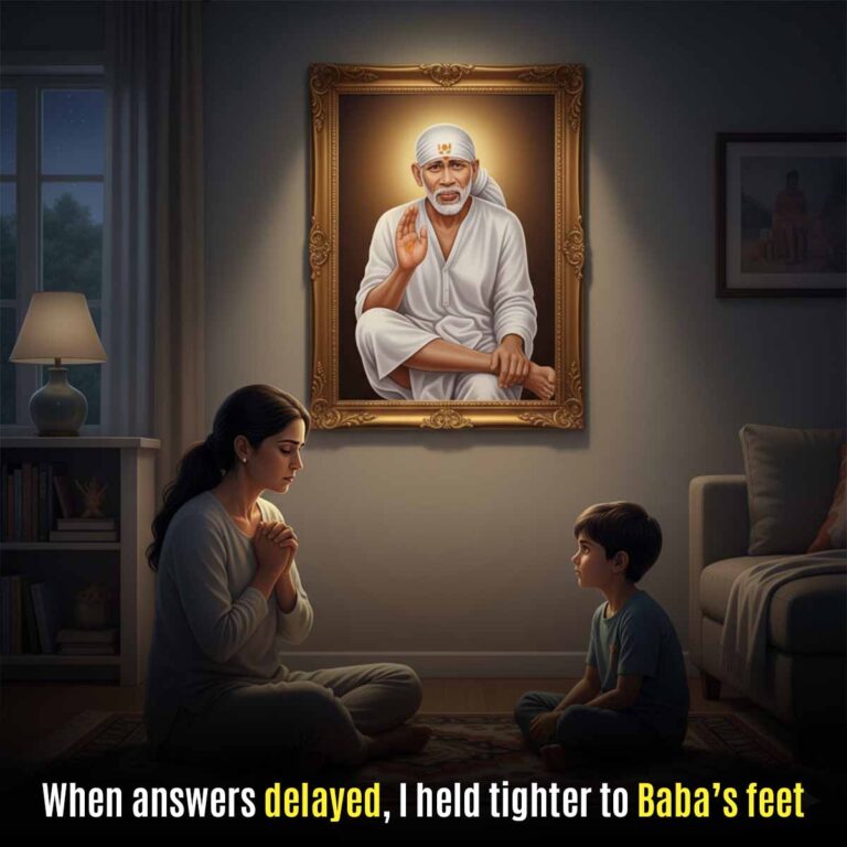 Faith In Sai Baba During Family Crisis