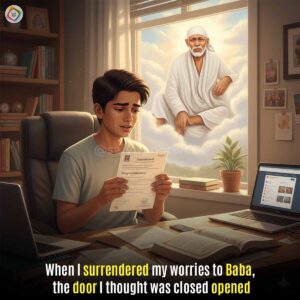 Faith In Sai Baba During Student Depression