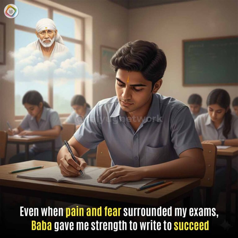 Sai Baba Grace During Injury And M.TEch Exams