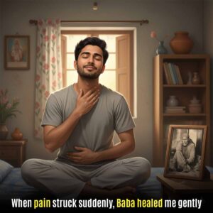 Faith In Sai Baba During Stomach And Neck Pain