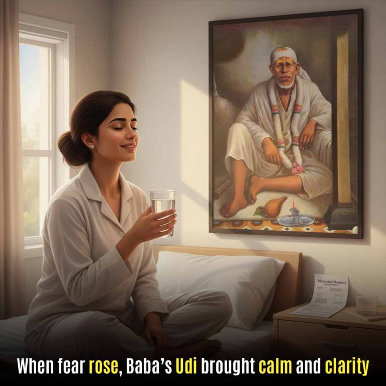 Faith In Sai Baba During Mammogram Anxiety