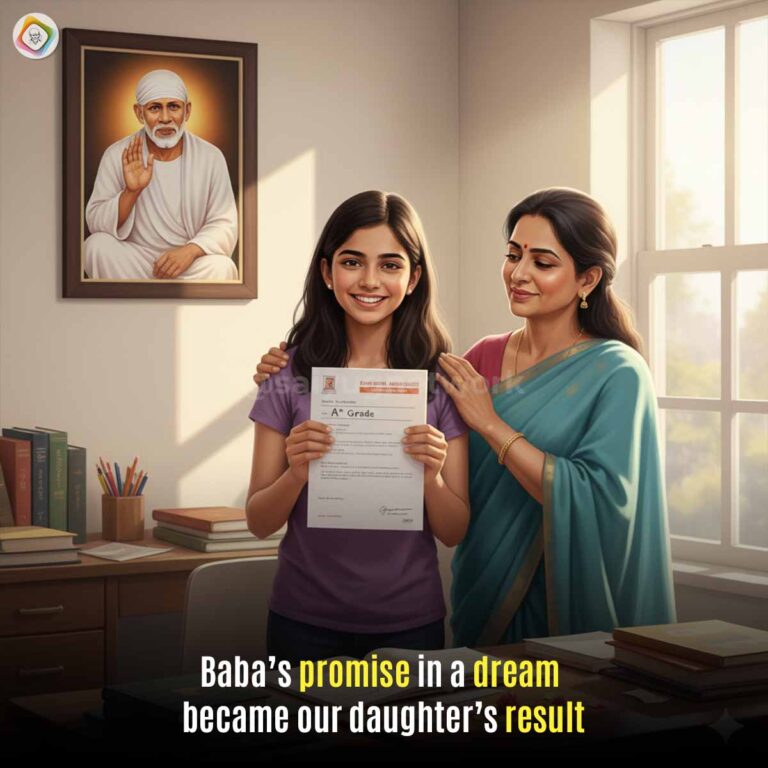 Sai Baba Blessings In Grammar School Admission