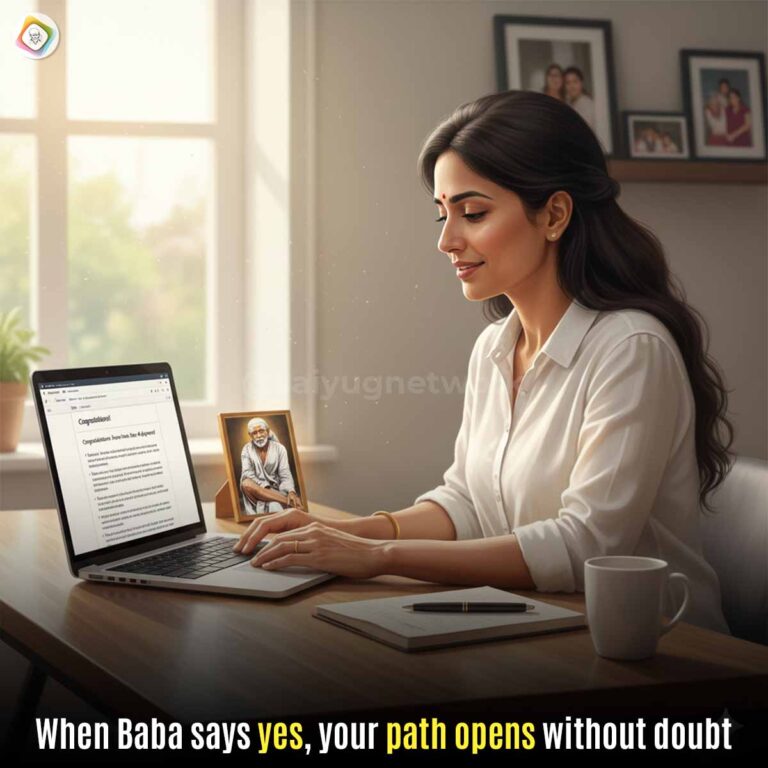 Sai Baba Blessings In Salary Advancement